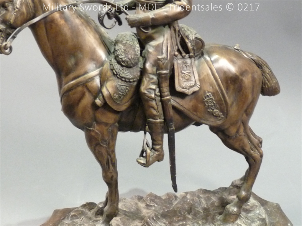 German Lancer on Horse Back Figure eBay