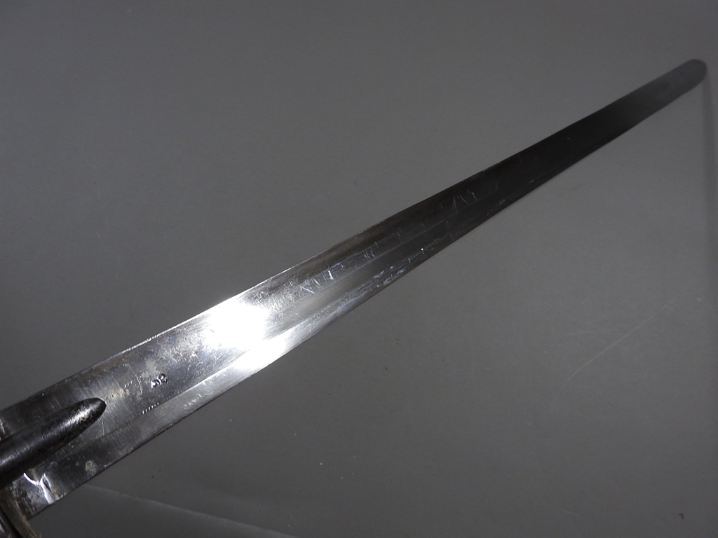 1796 Heavy Cavalry Disk Hilt Troopers Sword by Craven - Image 8