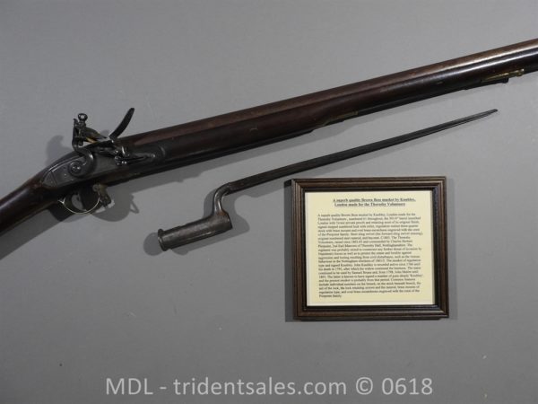 Thoresby Volunteers Brown Bess by Knubley London