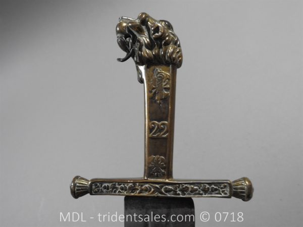 British 22nd foot Officers Hanger Cheshire Regiment - 64 - Image 11