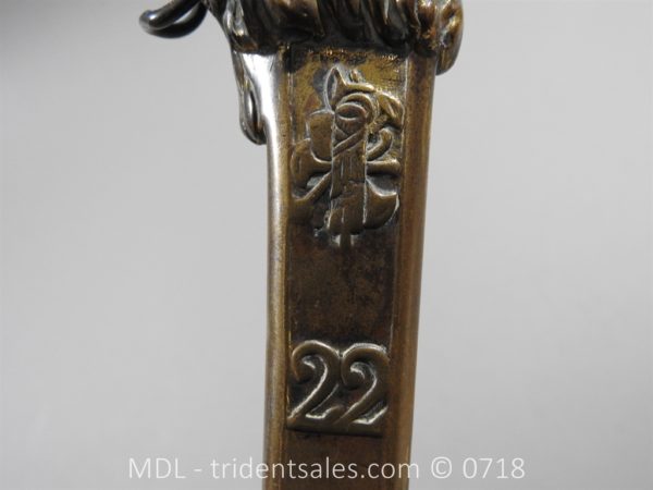 British 22nd foot Officers Hanger Cheshire Regiment - 64 - Image 10