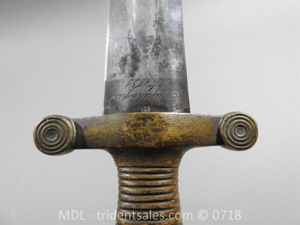 French 1854  Imperial Guard Infantry Sidearm - 58 - Image 10
