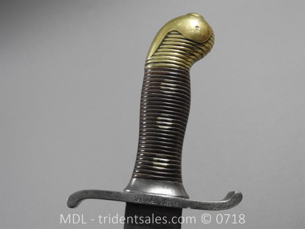 Saxony Artillery Sidearm c 1880 - 81 - Image 6