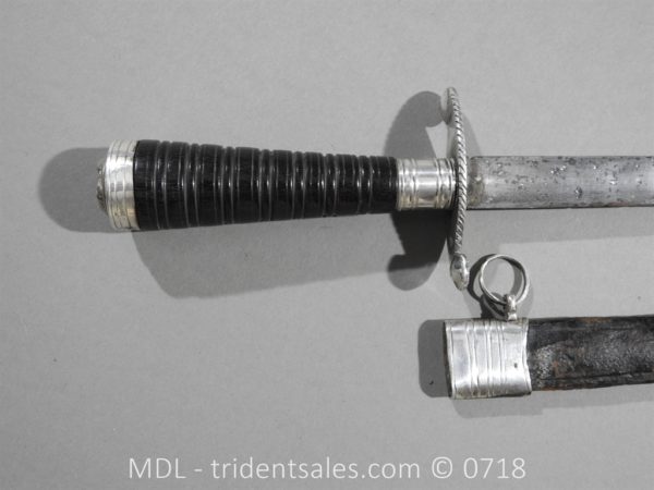 English Silver Mounted Naval Dirk - Image 2