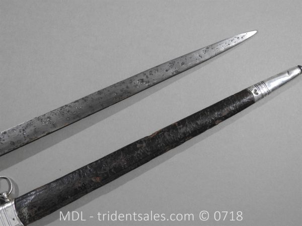 English Silver Mounted Naval Dirk - Image 21
