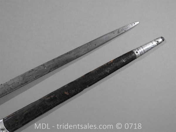 English Silver Mounted Naval Dirk - Image 18