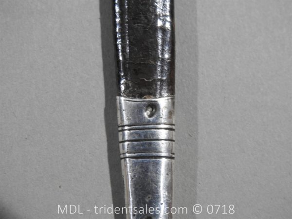 English Silver Mounted Naval Dirk - Image 15