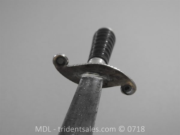 English Silver Mounted Naval Dirk - Image 9