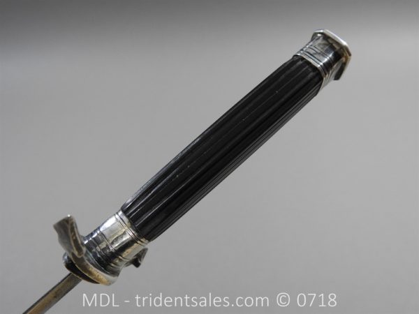 Silver Mounted Naval Dirk c 1800 - Image 5