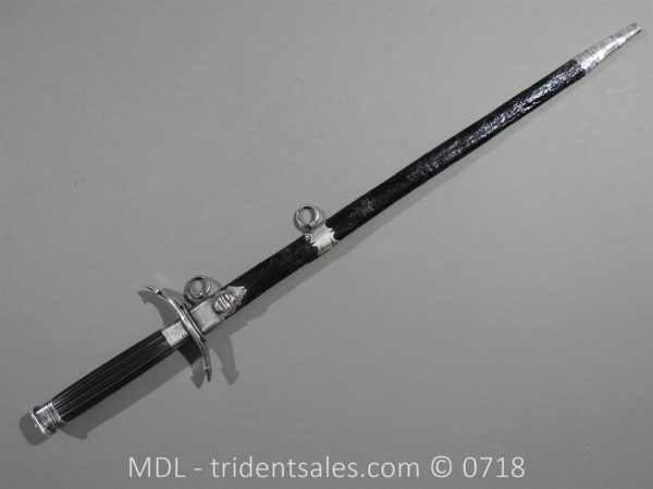Silver Mounted Naval Dirk c 1800 - Image 3
