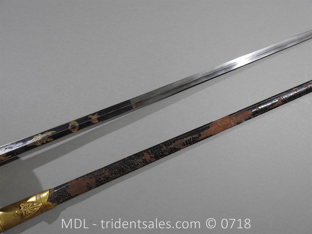 French Superior Officer's Blue and Gilt Epee - Image 32