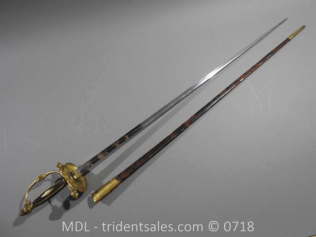 French Superior Officer's Blue and Gilt Epee - Image 30