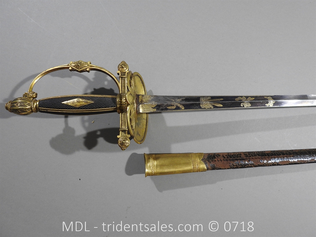 French Superior Officer's Blue and Gilt Epee - Image 29