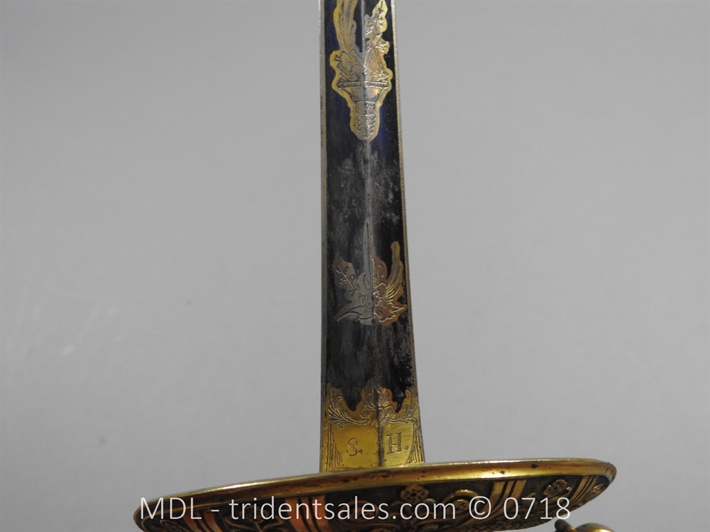 French Superior Officer's Blue and Gilt Epee - Image 20