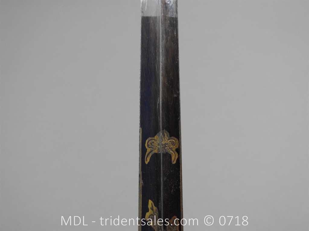 French Superior Officer's Blue and Gilt Epee - Image 14