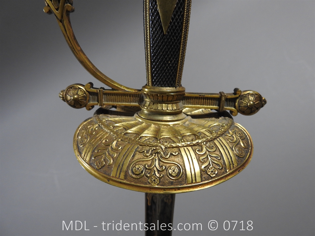 French Superior Officer's Blue and Gilt Epee - Image 12