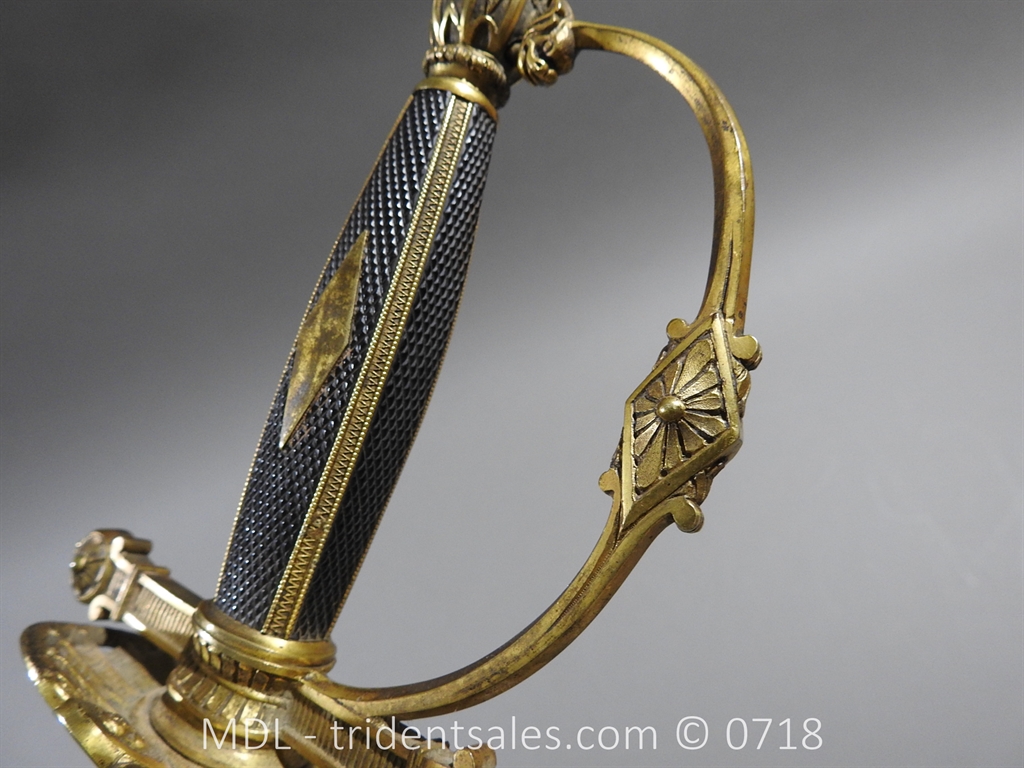 French Superior Officer's Blue and Gilt Epee - Image 4