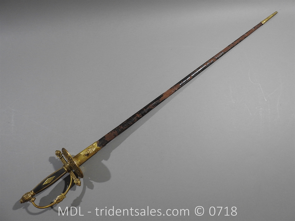 French Superior Officer's Blue and Gilt Epee - Image 2