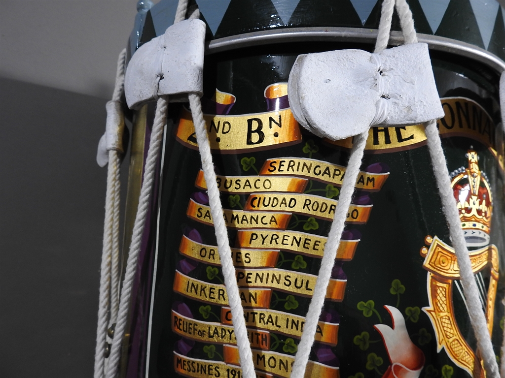 Irish Connaught Rangers Regimental Drum dated 1916 - Image 5