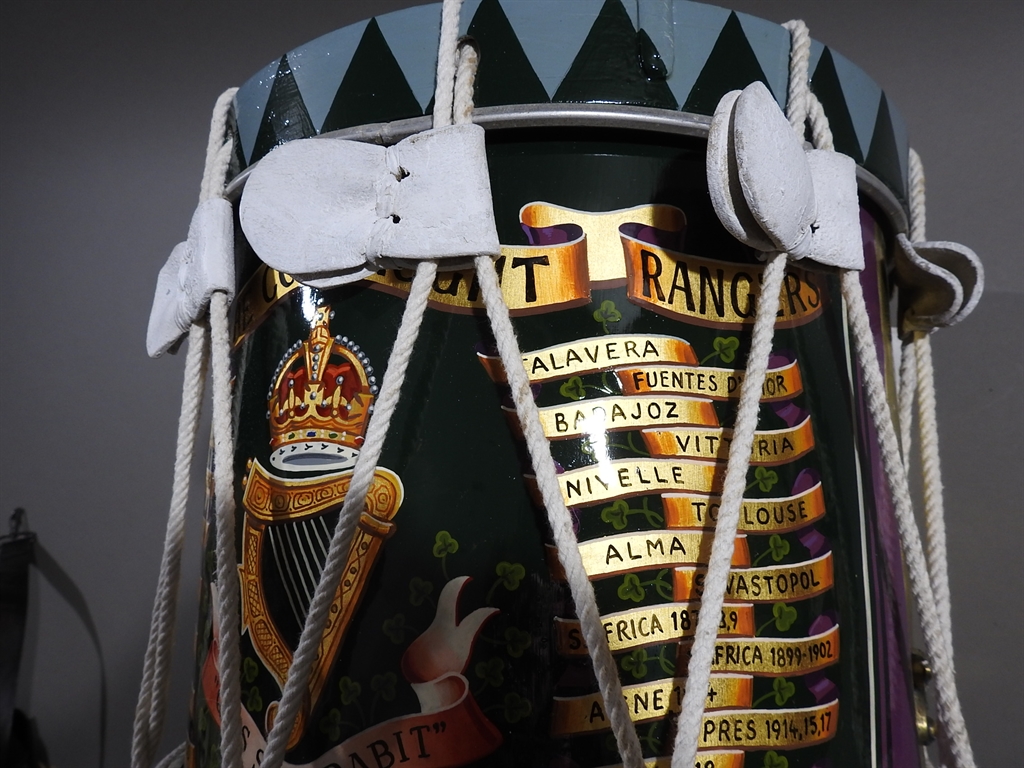 Irish Connaught Rangers Regimental Drum dated 1916 - Image 8