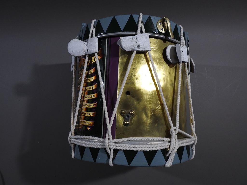Irish Connaught Rangers Regimental Drum dated 1916 - Image 9