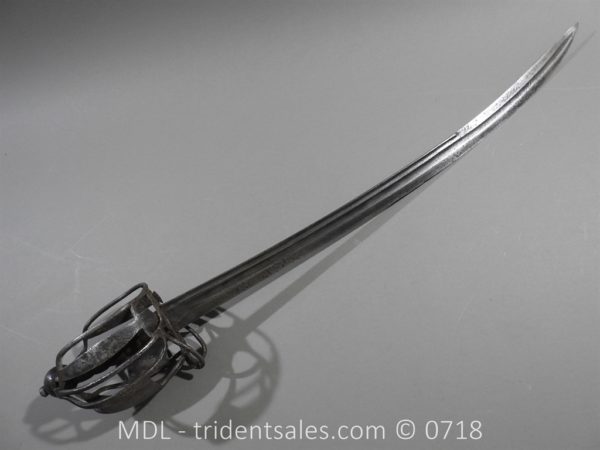 Scottish Basket Hilt Hanger Short Sword c1700