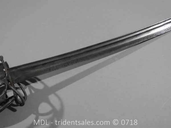 Scottish Basket Hilt Hanger Short Sword c1700 - Image 25