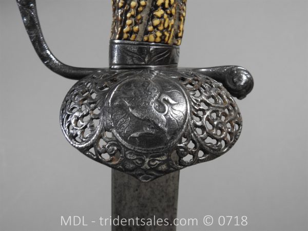 English Military Hanger c 1680 - Image 13