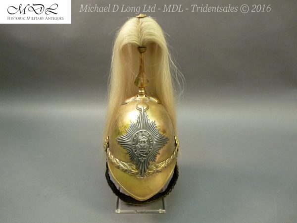 6th Dragoon Guards Officer's 1871 Pattern Helmet - 007