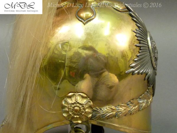 6th Dragoon Guards Officer's 1871 Pattern Helmet - 007 - Image 2