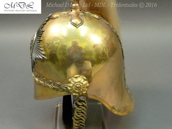 6th Dragoon Guards Officer's 1871 Pattern Helmet - 007 - Image 11