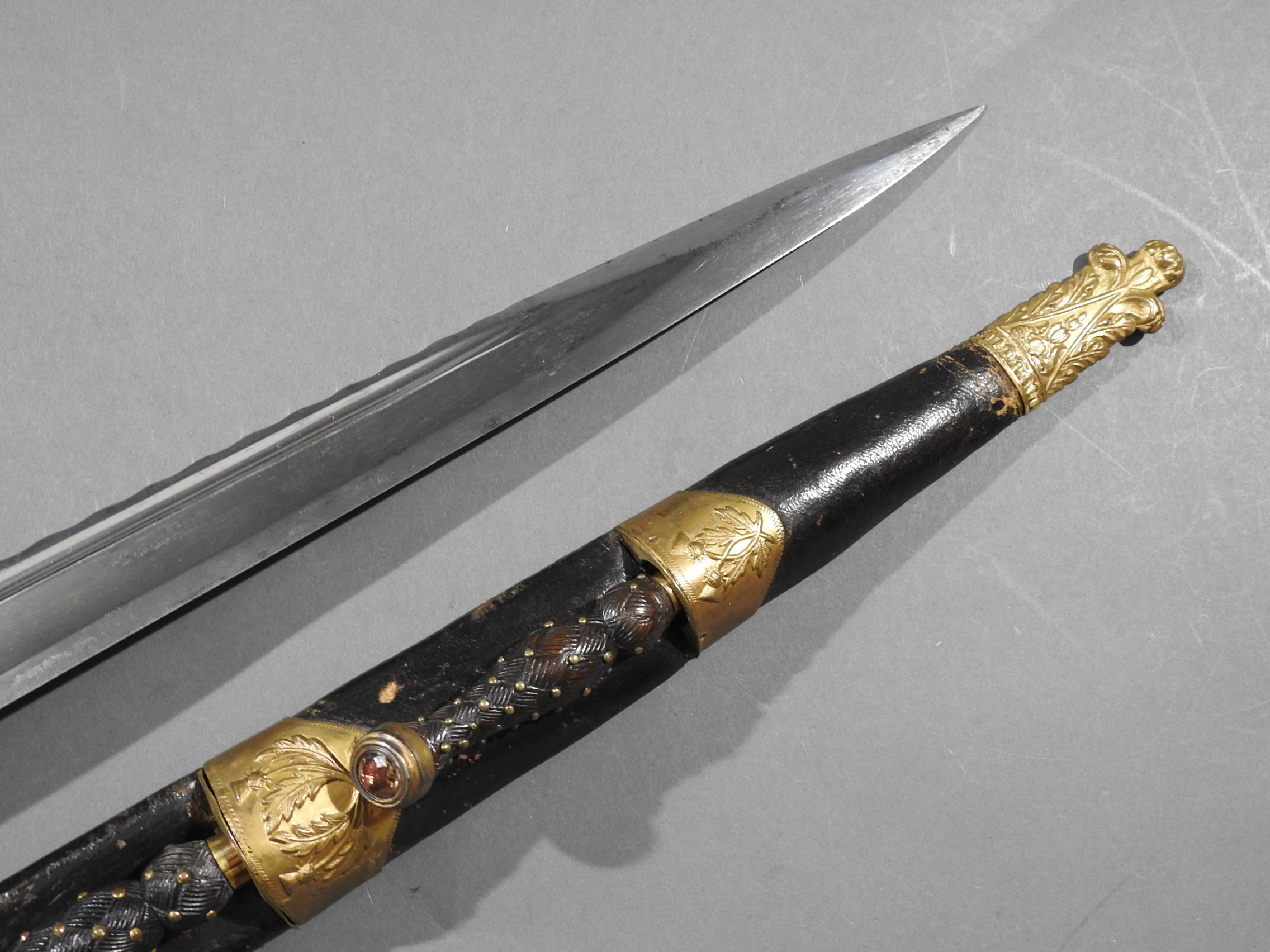 Georgian Presentation Cameron Highlanders Dirk - Image 25