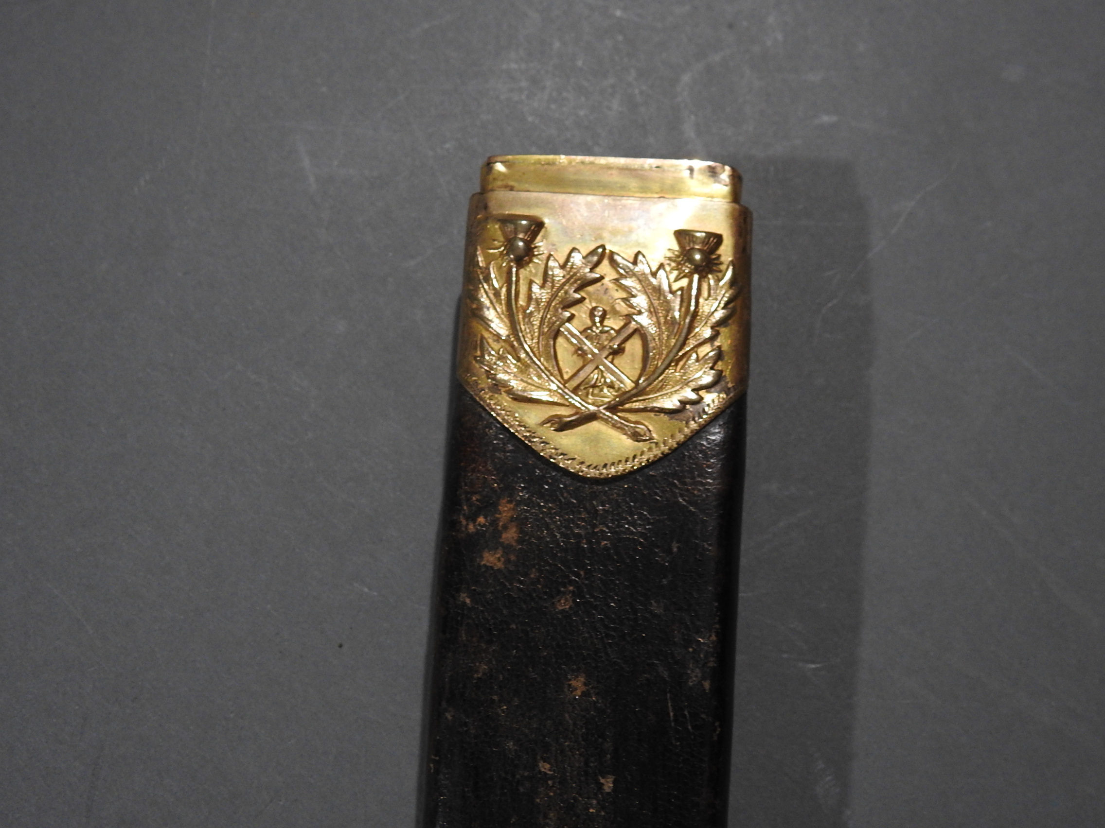 Georgian Presentation Cameron Highlanders Dirk - Image 18