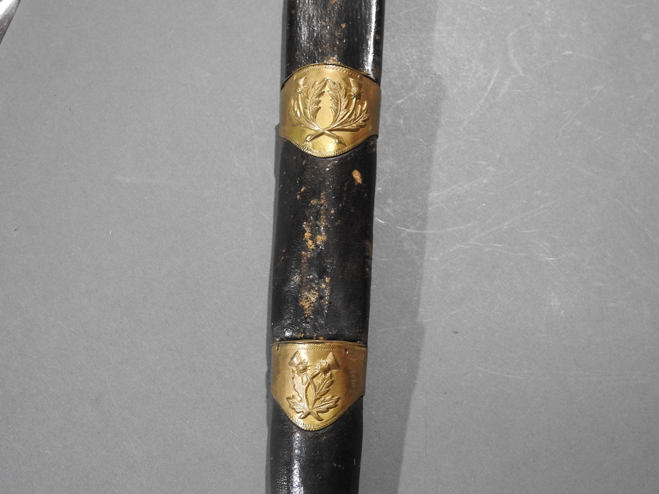 Georgian Presentation Cameron Highlanders Dirk - Image 17