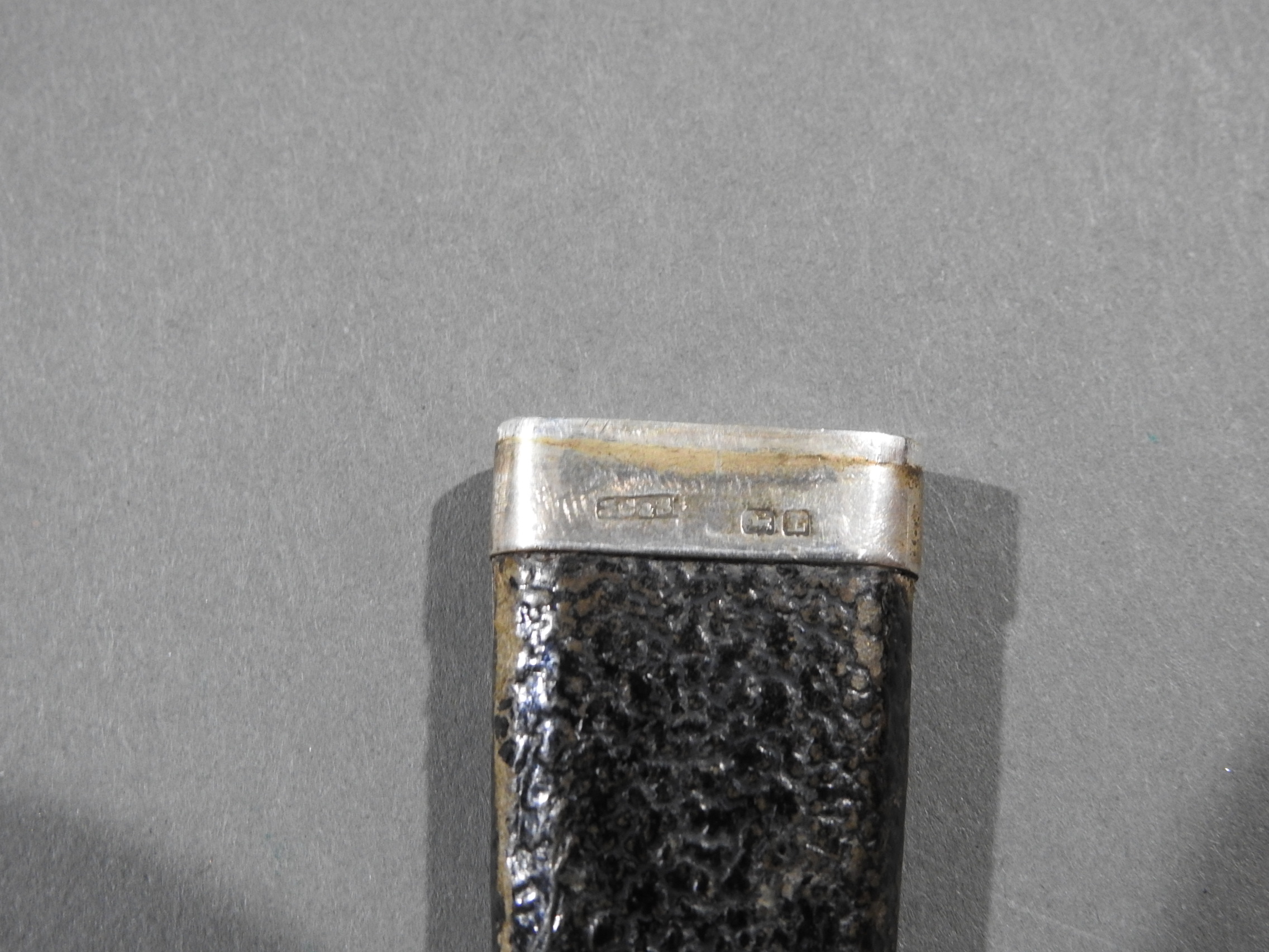 Scottish Silver Hallmarked Sgian Dubh - Image 6