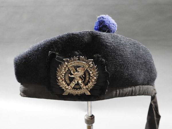 London Scottish Glengarry with Silver 