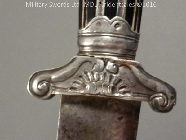 French Hunting Hanger with Silver Mounts - Image 6
