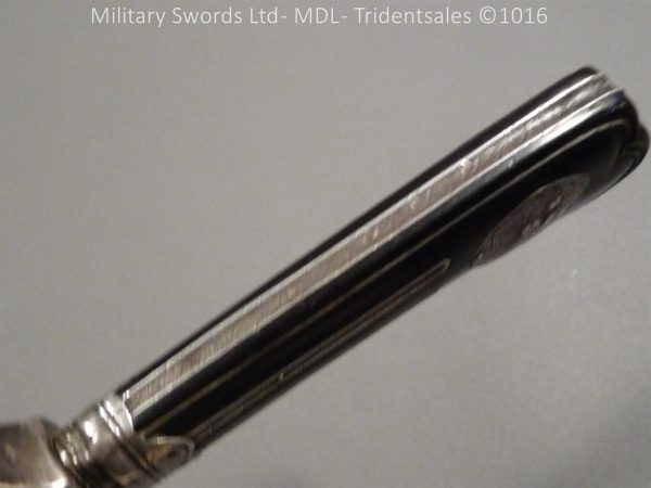 French Hunting Hanger with Silver Mounts - Image 5
