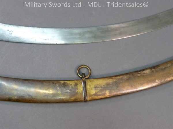 English Officers 1796 Sword Brass Hilt and Scabbard - Image 22