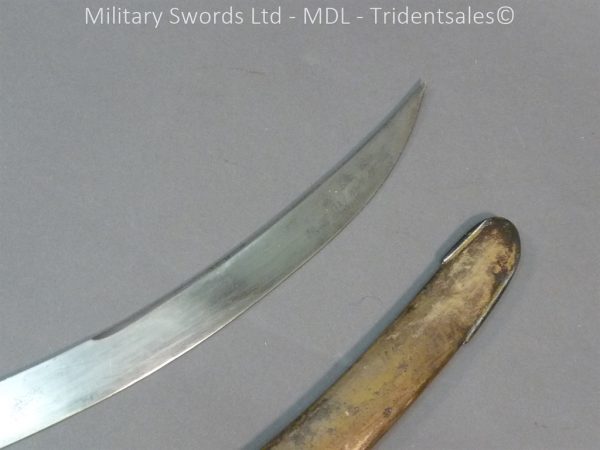 English Officers 1796 Sword Brass Hilt and Scabbard - Image 21