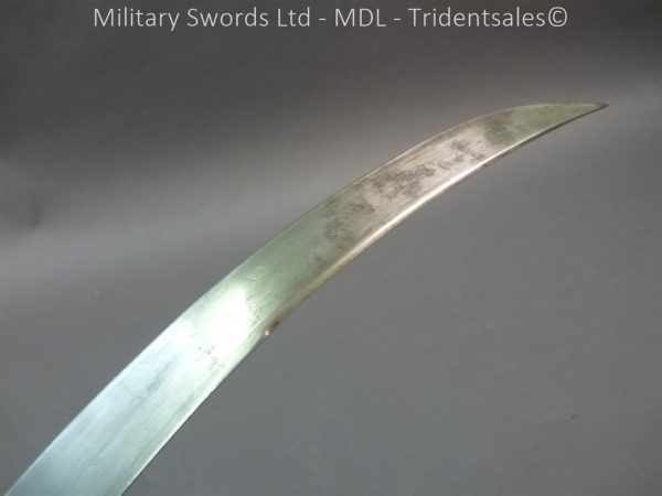 English Officers 1796 Sword Brass Hilt and Scabbard - Image 10