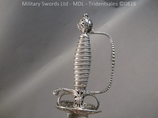 Silver Hilted English 18th Century Sword - Image 14