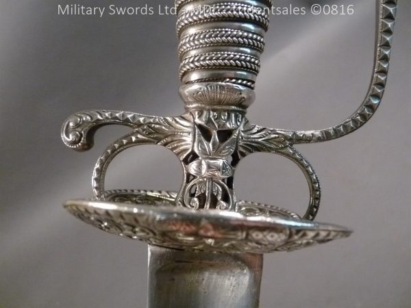 Silver Hilted English 18th Century Sword - Image 16