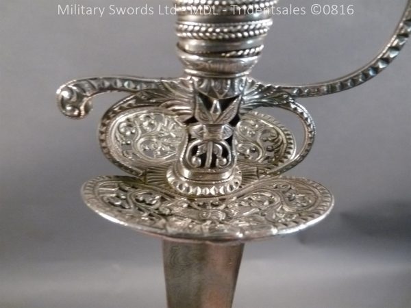 Silver Hilted English 18th Century Sword - Image 17