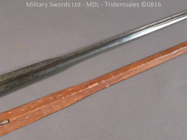 Silver Hilted 18th Century English Sword and Scabbard - Image 23