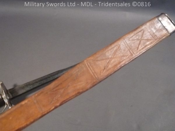 Silver Hilted 18th Century English Sword and Scabbard - Image 18