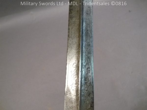 Silver Hilted 18th Century English Sword and Scabbard - Image 15