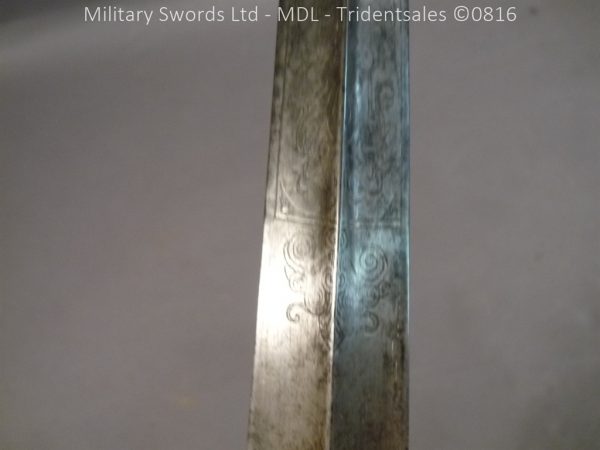 Silver Hilted 18th Century English Sword and Scabbard - Image 14