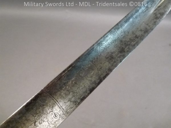 Silver Hilted 18th Century English Sword and Scabbard - Image 13