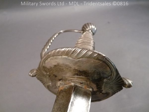 Silver Hilted 18th Century English Sword and Scabbard - Image 11